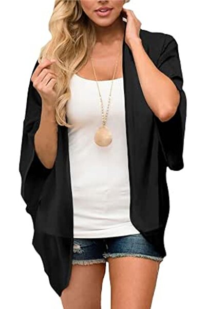 GENERAL BB&KK Women's Chiffon Boho Kimono Cardigans Casual Loose Open Front C...
