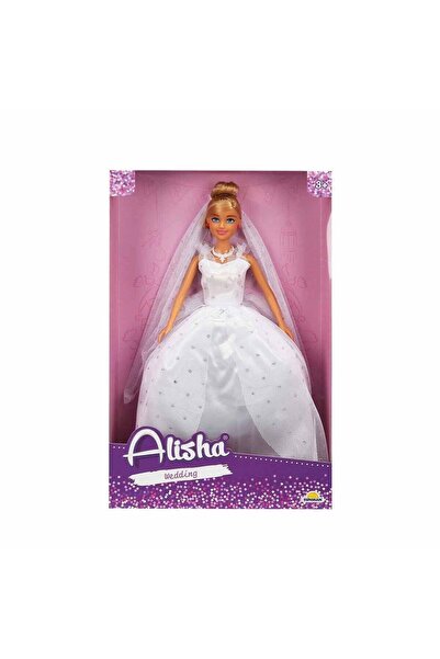 Sunman 3381 SUN-RST-SIS-Gelinlikli Manken Bebek Alisha 29 cm -
