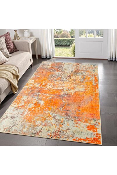 GENERAL Lahome Moroccan Area Rug - 2’x3’Washable Small Entryway Accent Distre...