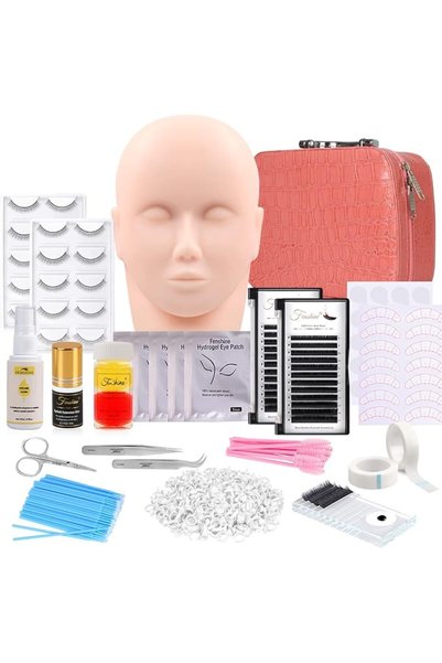 fenshine Eyelash Extension Kits, 17Pcs Professional Eyelash Grafting Training...