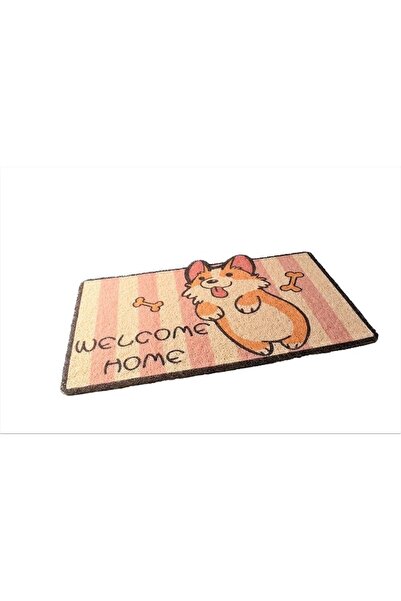 La Home Concept Anti Slip Silk Circle Door Mat 75 * 45 CM