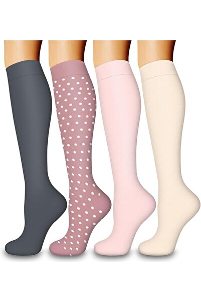 Bluemaple 4 Pack Leggings for Women Butt Lift High Waisted Tummy Control No S...