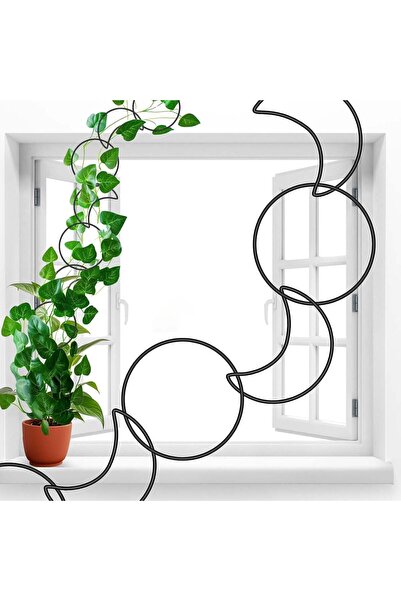 Arabest 14 Pcs Chain Trellis for Climbing Plants,Indoor Outdoor Houseplant Ac...