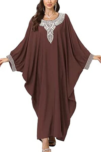 YouKD Wemon's Summer Long Kaftan Maxi Dress Bohemian Swimsuit Beach Cover Up ...
