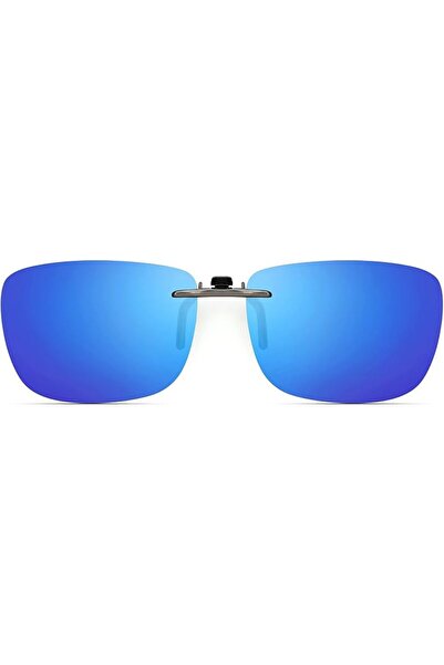 GENERAL Polarized Clip On Sunglasses Over Prescription Glasses Men Women Comp...