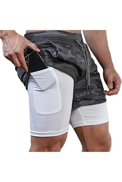 Dress Cici Gym Shorts for Men, Men's Activewear Running Shorts, Drawstring Gy...