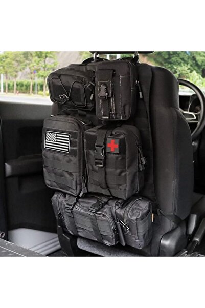 MAIKER OFF ROAD Tactical Car Seat Back Organizer, Upgrade Tactical Vehicle Pa...