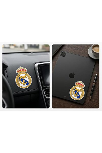 IMPERIAL TYRES IMPERIAL VIBES – ملصق كرة القدم لريال مدريد – ملصق فينيل للسيا...