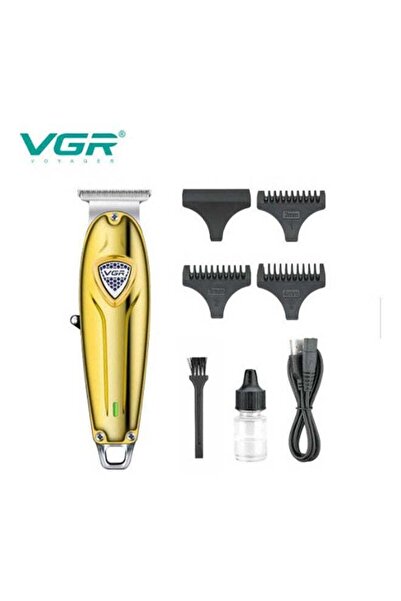 VGR Rechargeable Hair Trimmer Gold/Silver