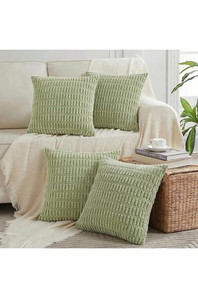 Fancy Homi 4 Packs Boho Black Decorative Throw Pillow Covers 18x18 Inch for L...