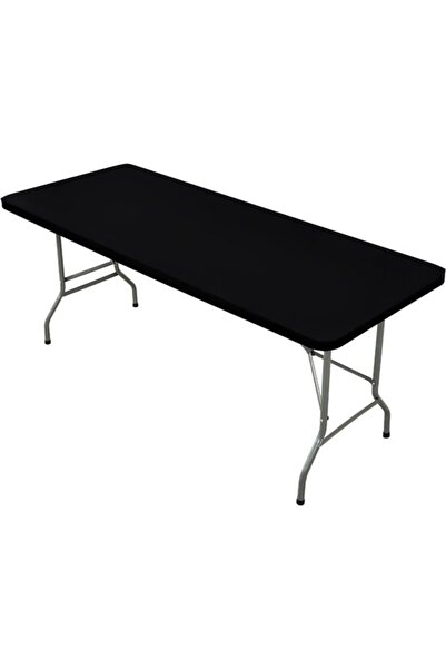 Morvena Picks 244 x 76 cm, negru, 8 picioare, rezistent la vânt, poliester, p...
