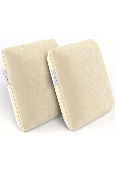 MY ARMOR Memory Foam Square Cushion for Back Pain Relief | for Car, Sofa/Diwa...