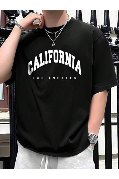 4Car Men's California Los Angeles Graphic T-Shirt - Short Sleeve Crewneck, Gr...