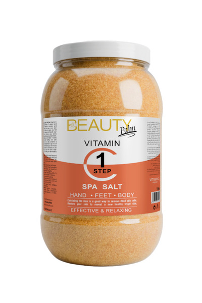 Beauty Palm Foot & Body Spa Salt 5kg - Vitamin C, Fine