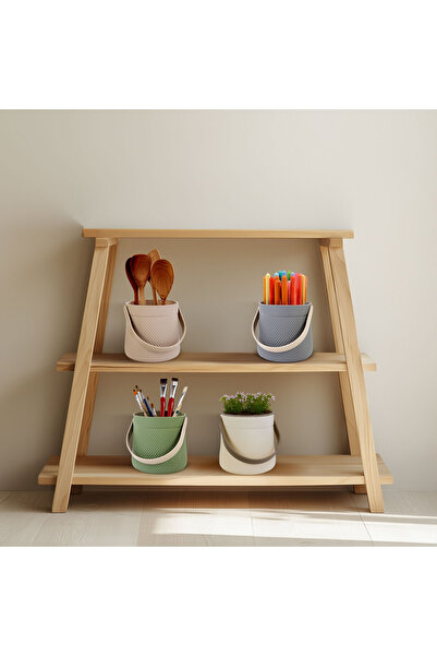 Alista Home Ghiveci decorativ cu urechi 18 cm, 4 culori, pentru plante și dep...