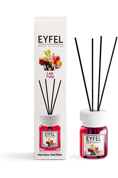 Generic Tulip Reed Diffuser 120ml | Fresh Floral Room Fragrance with 4 Bamboo...