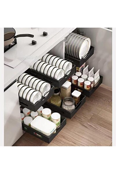 U-HOOME U HOOME Pull out Cabinet Organizer for Kitchen Cabinet, Heavy Duty Sl...