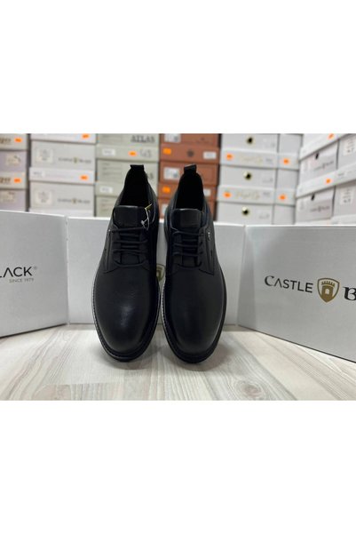 Castle Black 71126-1 Genuine Leather Casual Comfortable Men's Shoes