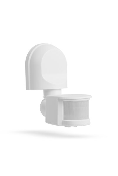 Alista Home Senzor de mișcare 180 de grade, 12 m, 1200W, exterior IP44, regla...