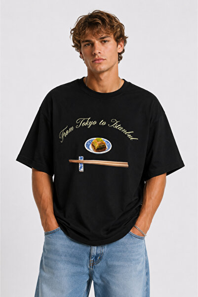 Generic Brand Unisex Women's Men's Baklava Sushi Front Printed Design Printed...
