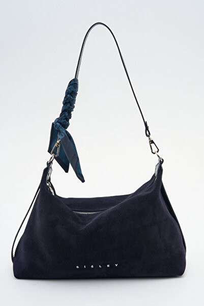 Sisley Women's Shoulder Bag Dark Blue Sly518