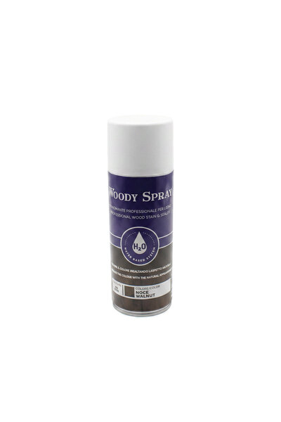 Alista Home Lac și grund profesional pentru lemn exterior, nuc lucios, spray ...