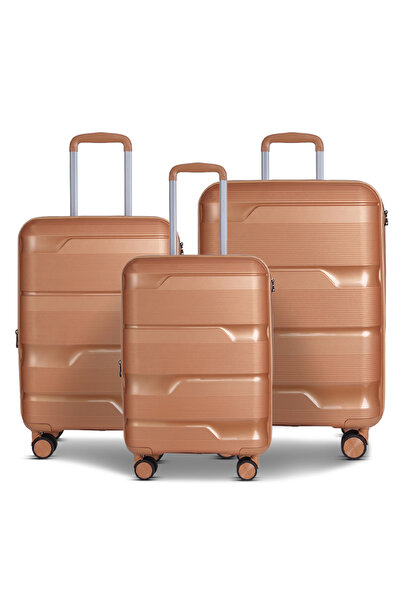 ZAAPPY Ozone Expandable PP 3PCS Set (20/24/28) Luggage, Hard Shell, Unbreakab...