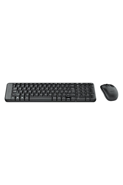 logitech Set tastatură și mouse mini QWERTY wireless, negru
