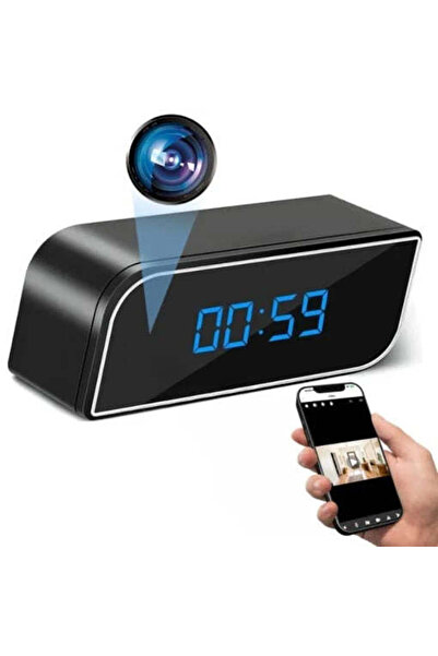 OEM Bedside Alarm Clock with Full HD 1080p WiFi Camera, Mobile App