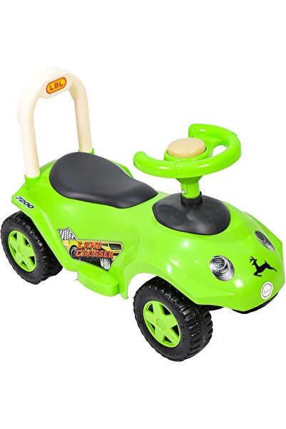 Amla 7201G Plastic Push Car for Children, Green