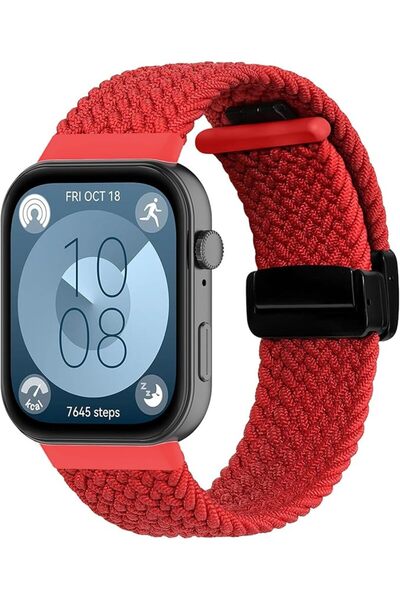 GENERAL Replacement Bands for Huawei Watch Fit 4/Fit 3, Nylon Elastic Smartwa...