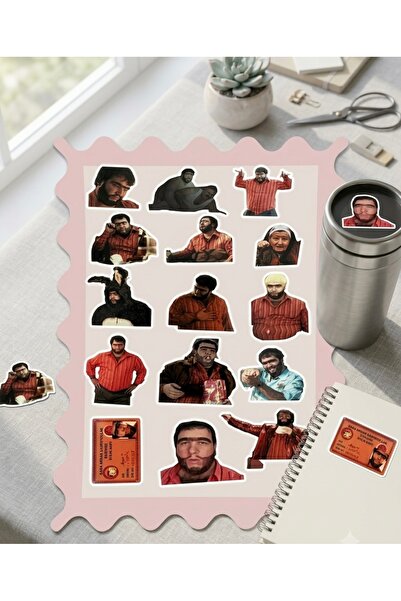 Genel Markalar Recep İvedik Sticker Seti – Komik Karakter Temalı Dekoratif Çı...