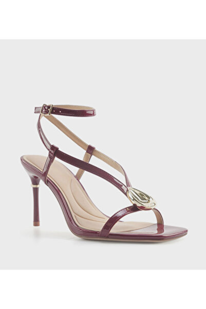 Nine West صندل نسائي وردي سادة