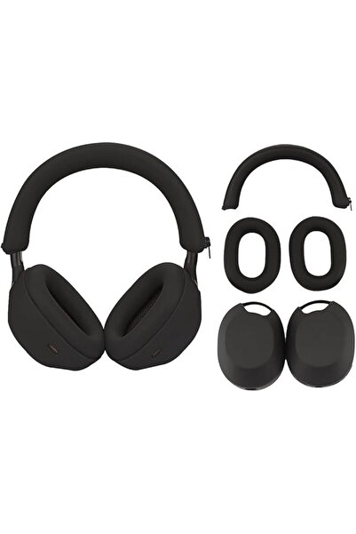 GENERAL 3 Set Case Cover for Sony WH-1000XM5 Headphones,Embody Ear Pad Cover/...