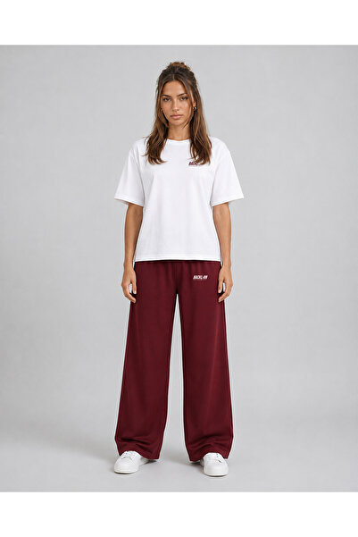 BACKLAİN Mod Style Unisex Oversize 2-Piece Set T-Shirt Pants 100% Cotton Comf...