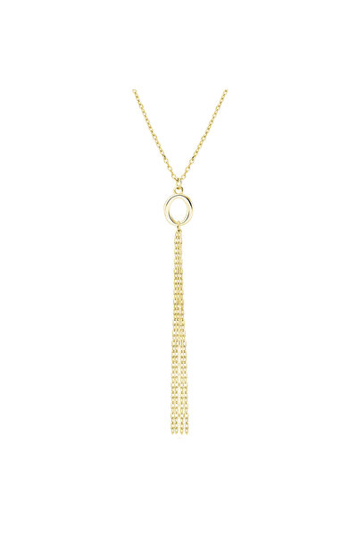 MANAVA Silver necklace - Frangia