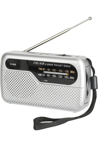 GENERAL High-Performance Portable FM/AM Dual Band Radio - 180° Rotatable Ante...