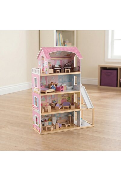 DeaL Căsuță de păpuși cu 4 etaje — Distracție și imaginație fără sfârșit! 🏠 💖