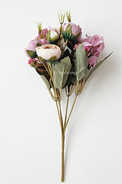 Dekosimge Artificial Flower Bouquet 28 cm Arrangement Garnish