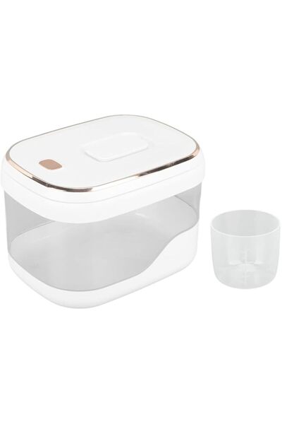 Generic Rice Storage Container, Integrated Sealing Press on Rice Dispenser Fo...