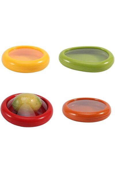 Generic 4pcs Fruit and Vegetable Storage Containers for Fridge, Avocado Saver...