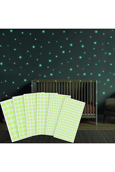 Tazweeq 514Pcs Luminous Stars Stickers, Glow in the Dark Stars Stickers, 4 Si...