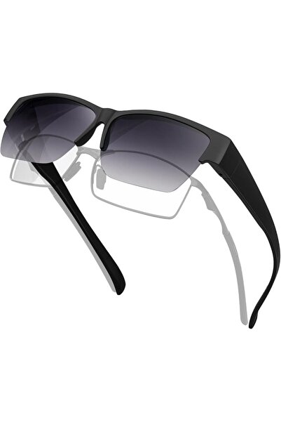 Rimerakea Polarized Sunglasses Fit Over Glasses for Men UV400 Protection TR90...
