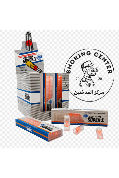 Generic Brand فلتر سجائر سوبر 1 للسجائر – علبة 36 بكت ( 360 فلتر ) | Super 1 ...