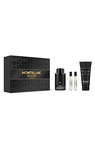 Mont Blanc Explorer Extreme, Parfum, Bărbați, 100 ml + 2 x 7.5 ml și Gel de d...