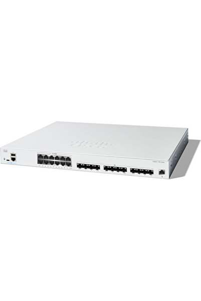 Cisco Systems Cisco Catalyst 1300 Διαχειριζόμενος Διακόπτης L2 PoE+ με 12 Θύρ...