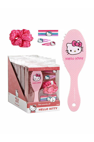 Cerda Παιδικό Σετ Βούρτσας Μαλλιών Hello Kitty Ροζ