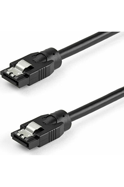 startech Καλώδιο SATA III 7 ακίδων για σκληρό δίσκο 30 εκ. Μαύρο