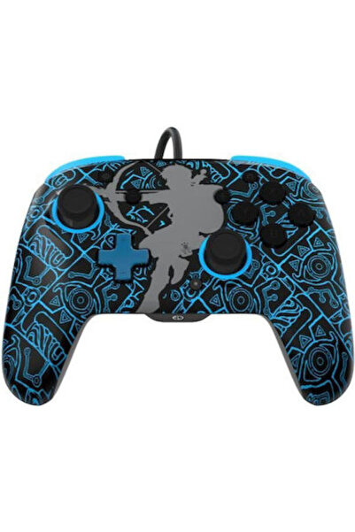 Pdp Rematch Glow Ενσύρματο Χειριστήριο για Switch Sheikah Shoo