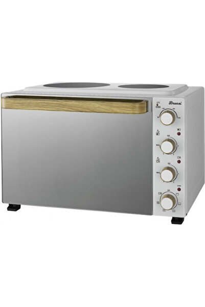 Other Bronxi BX-5032 Ηλεκτρικός Φούρνος Πάγκου 50 λίτρων με 2 Εστίες Ψησίματος